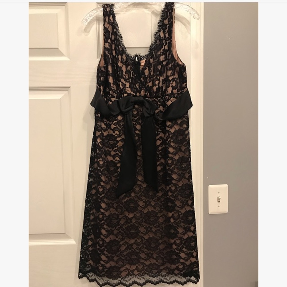 Black Lace Cocktail Dress